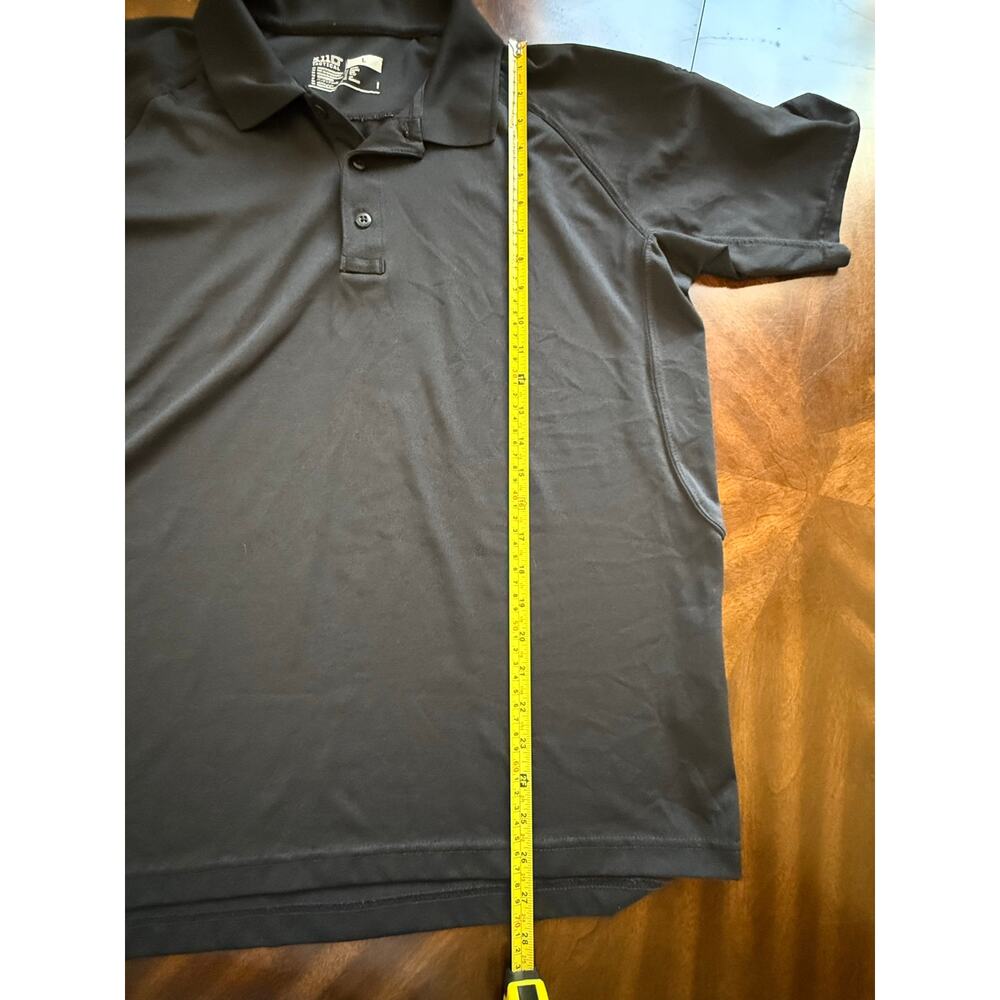 5.11 Tactical Mens Performance Short Sleeve Polo Shirt Large Gray Golf Hiking - Picture 6 of 9